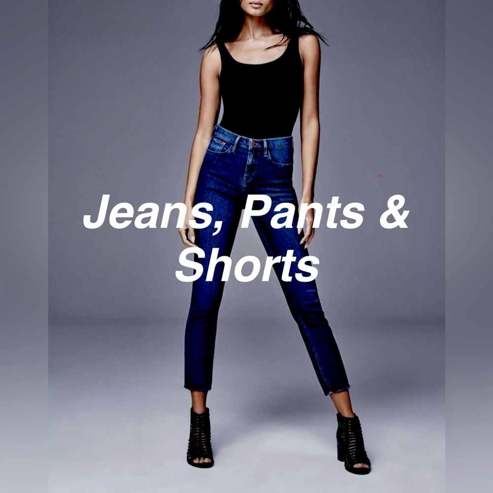 Jeans, pants and shorts